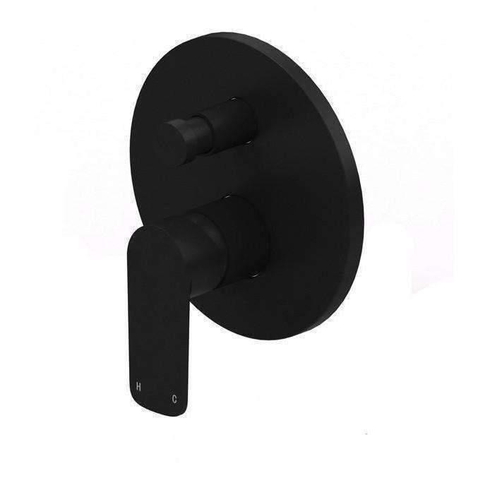 Harmony Nardini Shower Diverter Mixer Black - Burdens Plumbing