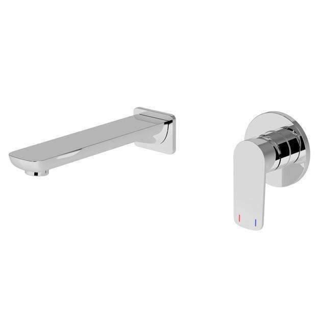 Harmony Nardini Wall Mixer Set Chrome - Burdens Plumbing