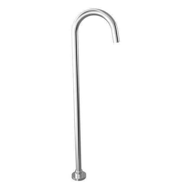 Harmony Senza Bath Filler Standing Chrome - Burdens Plumbing