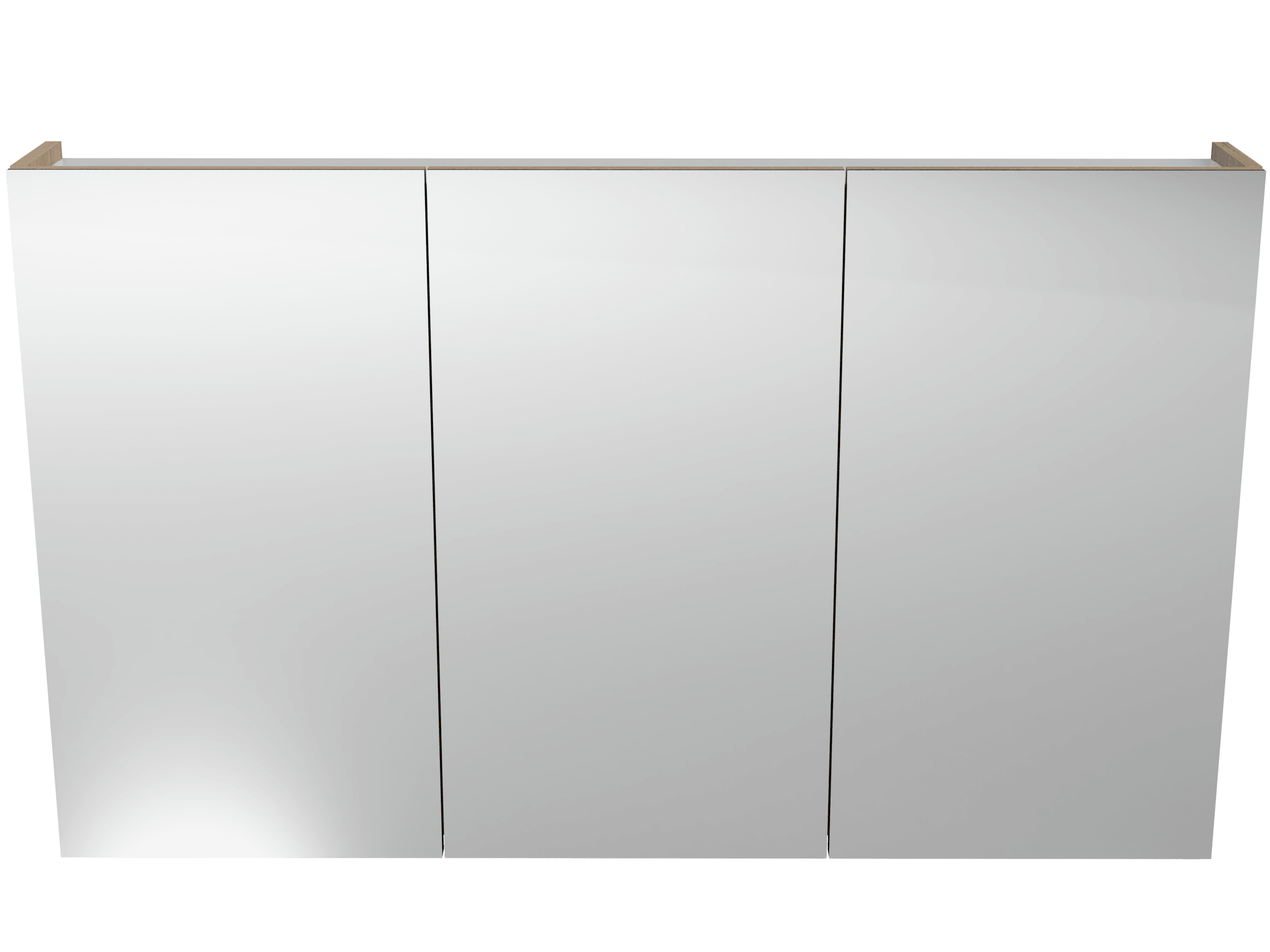 Harmony Shaving Cabinet 1200mm, Three Door - Burdens Plumbing