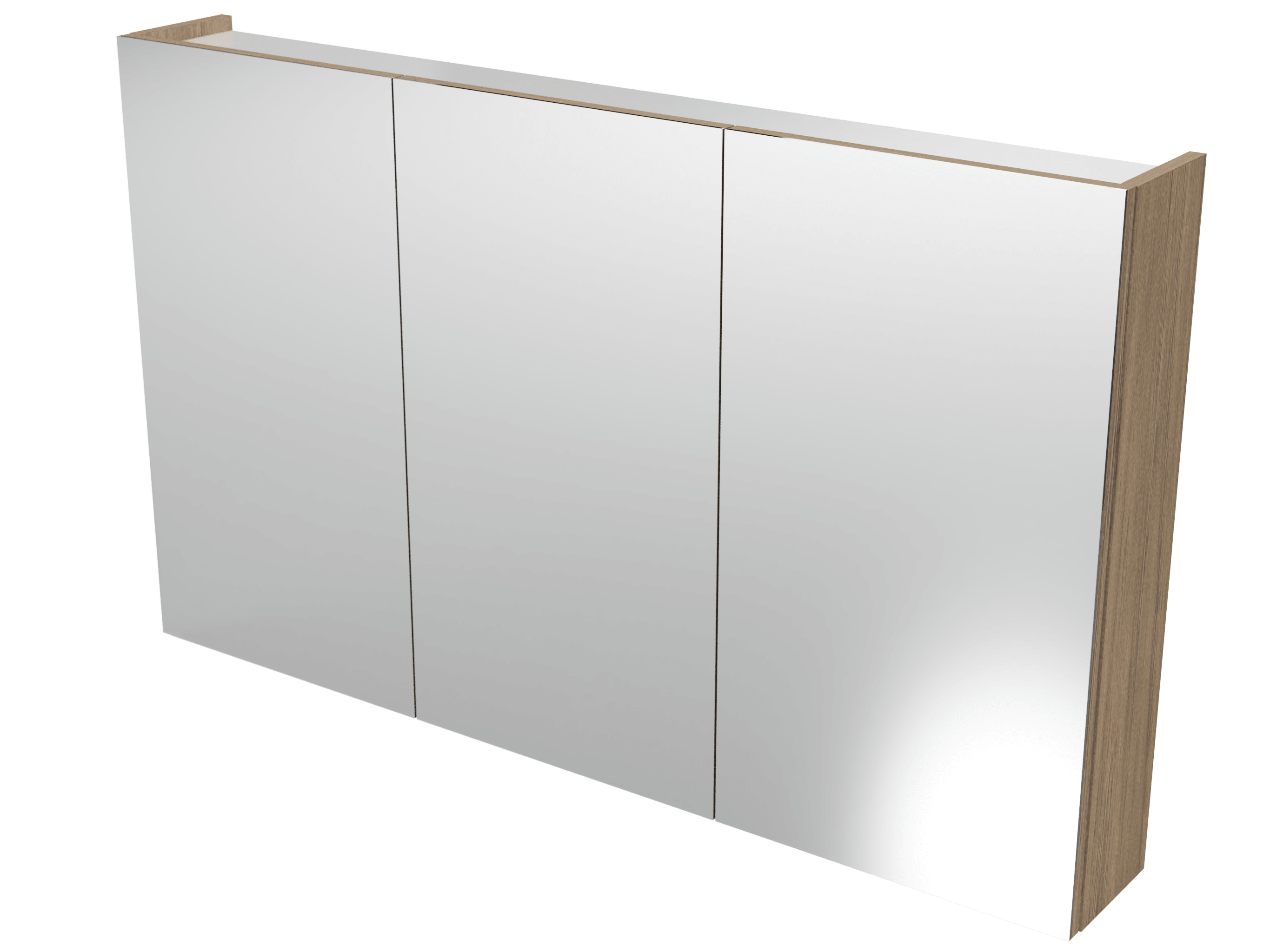 Harmony Shaving Cabinet 1200mm, Three Door - Burdens Plumbing