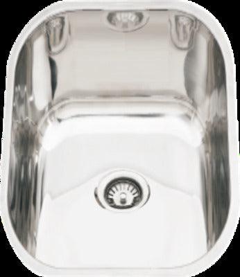 Interchange Uptown Ab220 Pressed Undermount S/S Sink 325 X 225 X 145 - Burdens Plumbing