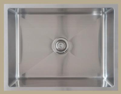 Interchange Uptown Mega Bowl Sink Uts600 600 X 500 X 300 Square Corner - Burdens Plumbing