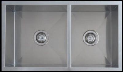 Interchange Uptown Qs1.75 1 & 3/4 Bowl Sink 775 X 450 X 200 Square Corner - Burdens Plumbing
