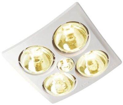 Ixl Eco Sensation 3 In 1 275W 4 Heatlamp 1 Light 12343 - Burdens Plumbing
