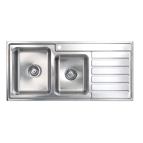 Kubic Sink 1.75B Rd 1T 1120X500 By Seima(Seima P#:Sks-Ka175-Rd-1) - Burdens Plumbing