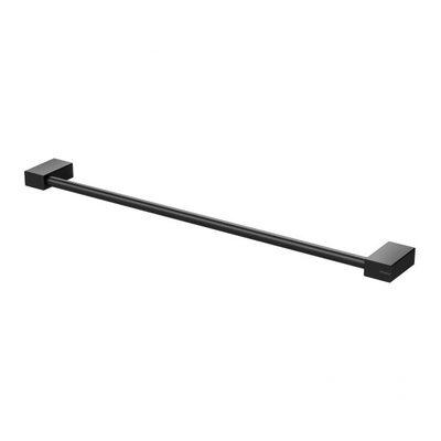 Lexi MKII Single Towel Rail 800mm Black - Burdens Plumbing