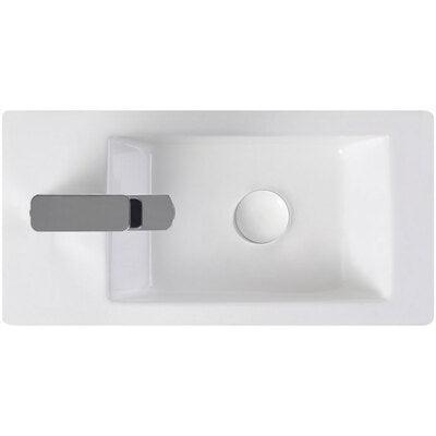 Linea Wall Hung Basin Left Hand Tap(Fienza P#:Tr4127) - Burdens Plumbing