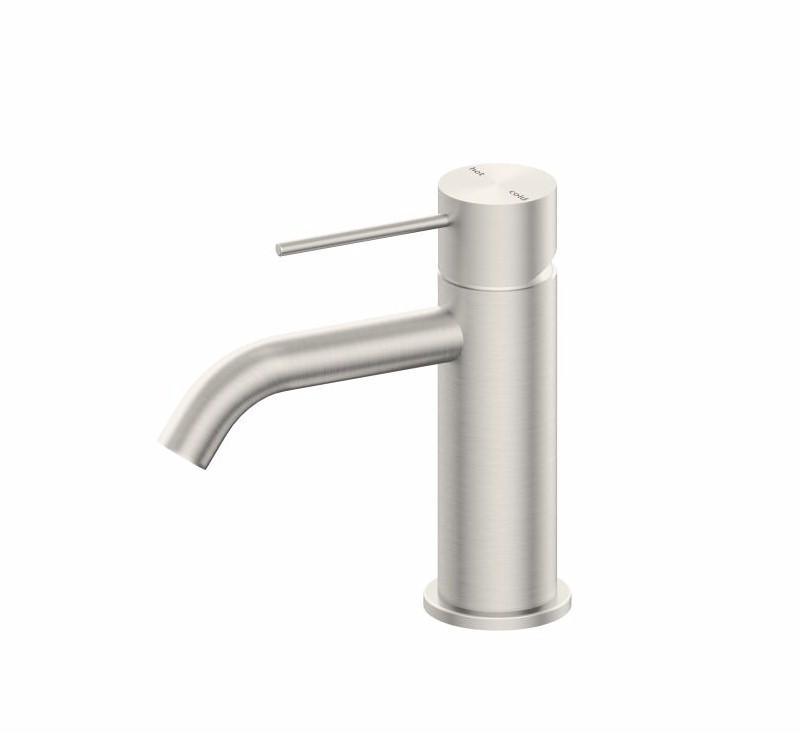 Mecca Basin Mixer Brushed Nickel - Burdens Plumbing