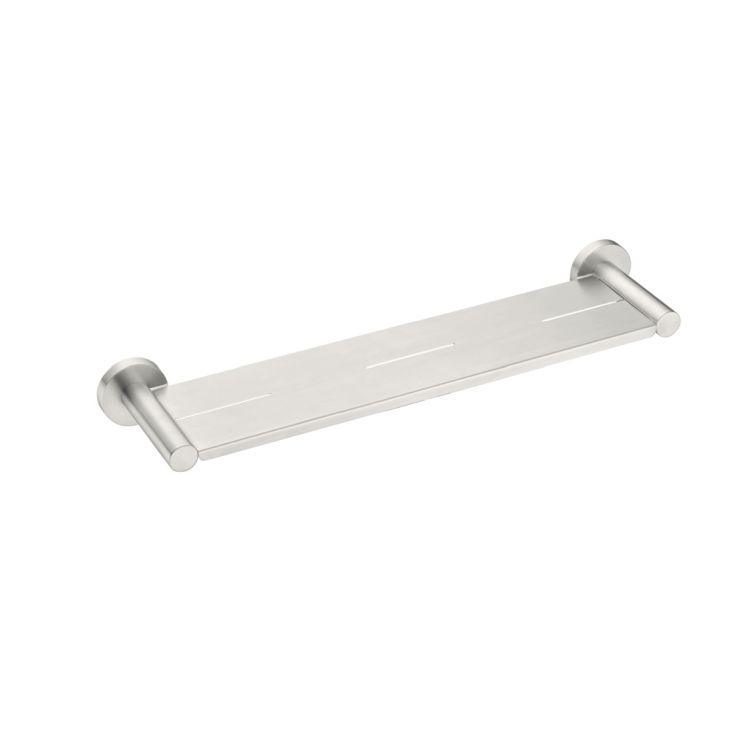 Mecca Metal Shower Shelf Brushed Nickel - Burdens Plumbing