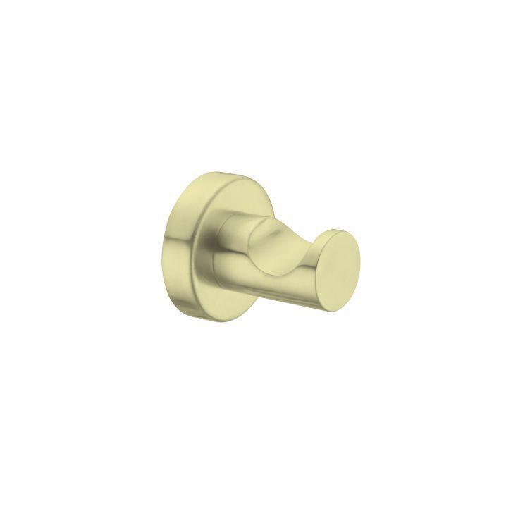 Mecca Robe Hook Brushed Gold - Burdens Plumbing