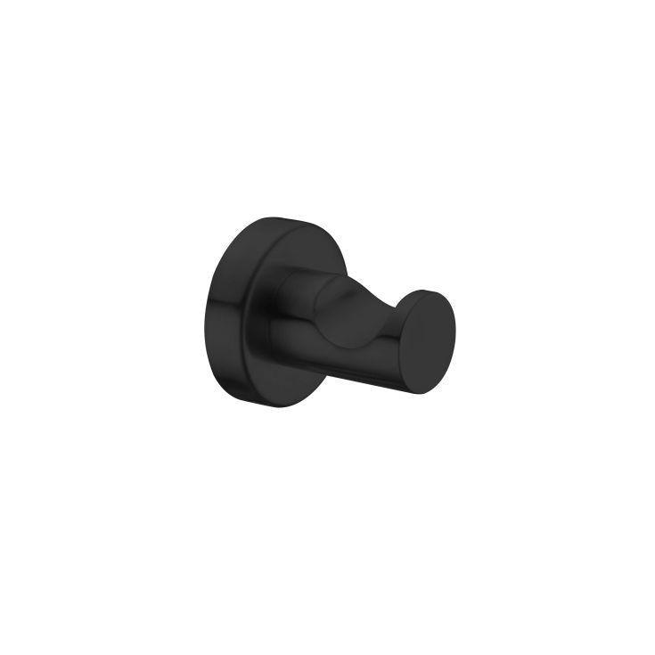 Mecca Robe Hook Matt Black - Burdens Plumbing