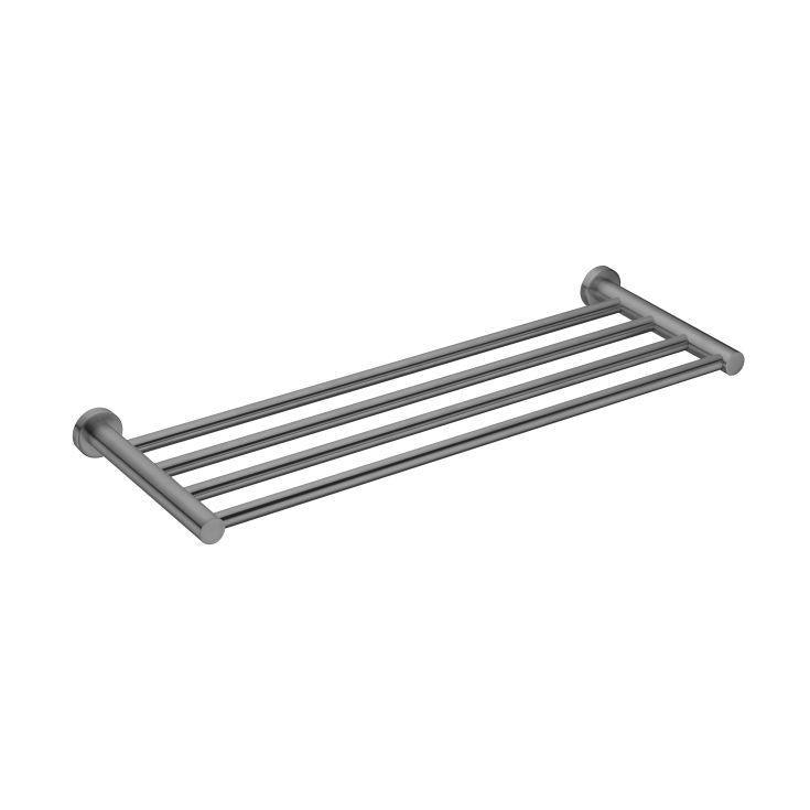 Mecca Towel Rack Gun Metal - Burdens Plumbing