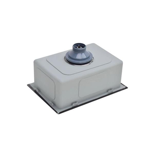 Meir Kitchen Mini Sink Single Bowl 272 X 382 - Brushed Gun Metal - Burdens Plumbing