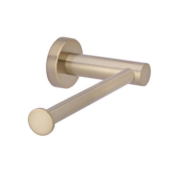 Meir Round Champagne Toilet Roll Holder - Burdens Plumbing