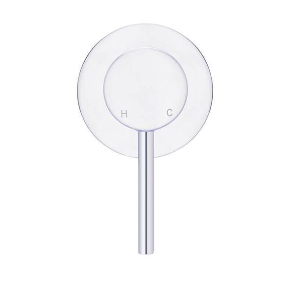 Meir Round Chrome Wall Mixer - Burdens Plumbing