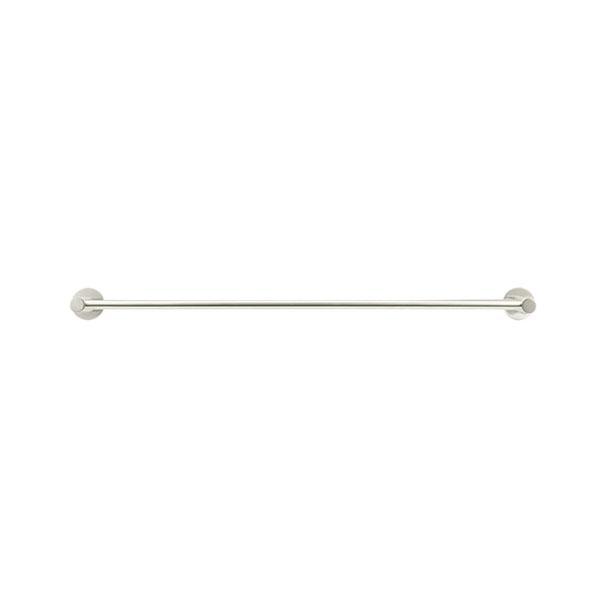 Meir Round Double Towel Rail 600mm Brushed Nickel - Burdens Plumbing