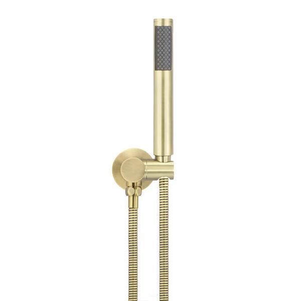 Meir Round Hand Shower On Bracket - Tiger Bronze - Burdens Plumbing