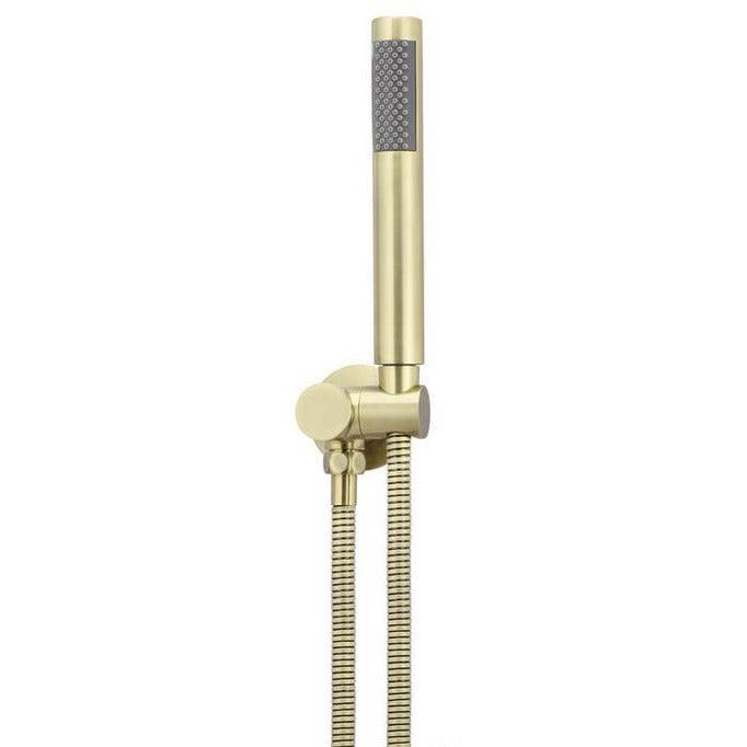 Meir Round Hand Shower On Bracket - Tiger Bronze - Burdens Plumbing