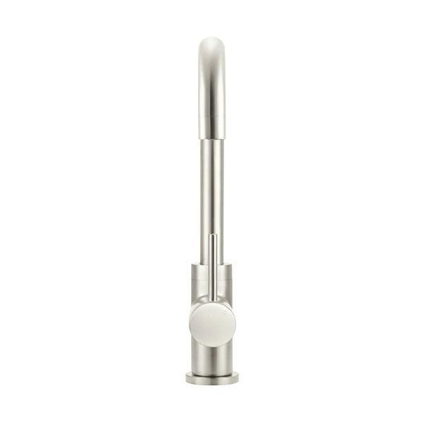 Meir Round Kitchen Mixer Brushed Nickel - Burdens Plumbing