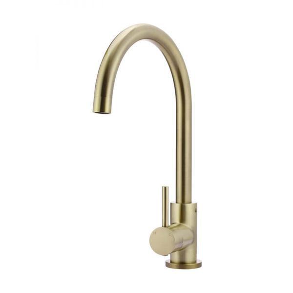 Meir Round Kitchen Mixer - Tiger Bronze - Burdens Plumbing