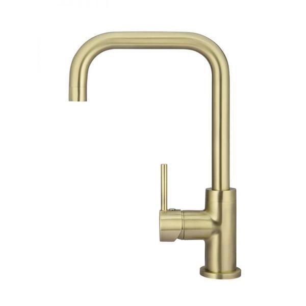 Meir Round Kitchen Mixer - Tiger Bronze - Burdens Plumbing