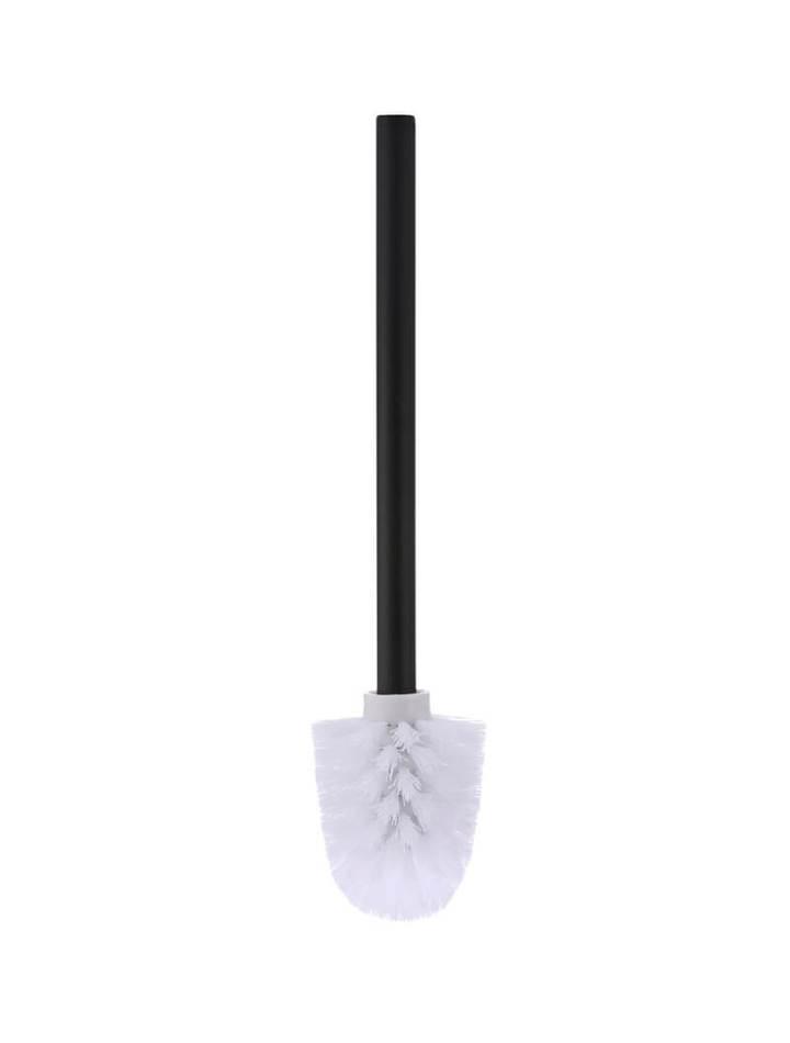Meir Round Matte Black Toilet Brush And Holder - Burdens Plumbing