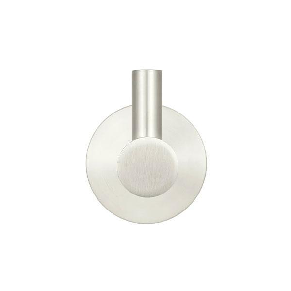 Meir Round Robe Hook Brushed Nickel - Burdens Plumbing