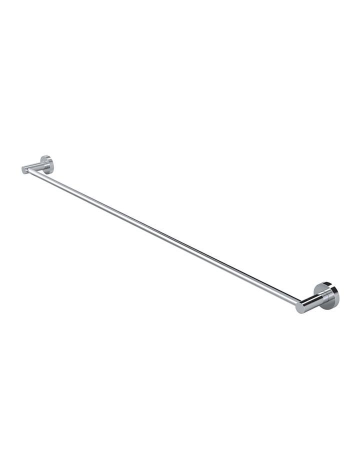 Meir Round Single Chrome Towel Rail 900mm - Burdens Plumbing