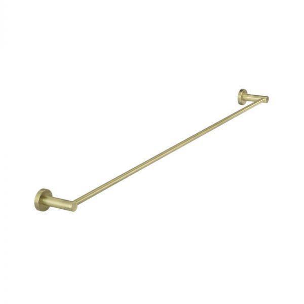 Meir Round Single Tiger Bronze Towel Rail 900mm - Burdens Plumbing