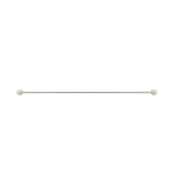 Meir Round Single Towel Rail Brushed Nickel 900mm - Burdens Plumbing