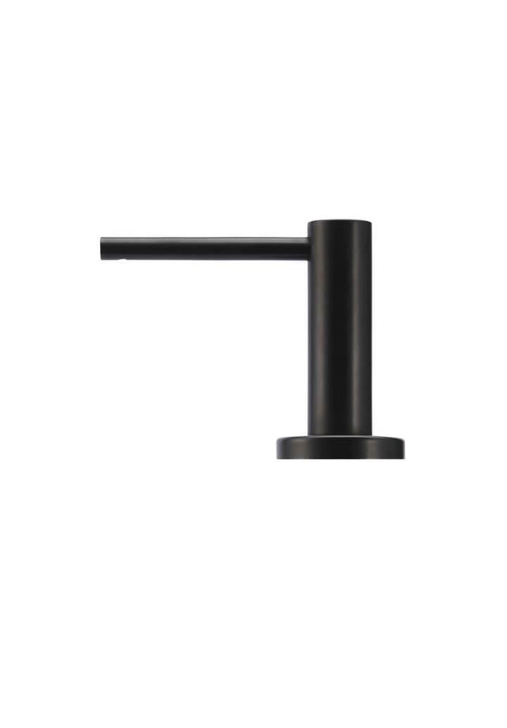 Meir Round Soap Dispenser - Matte Black - Burdens Plumbing