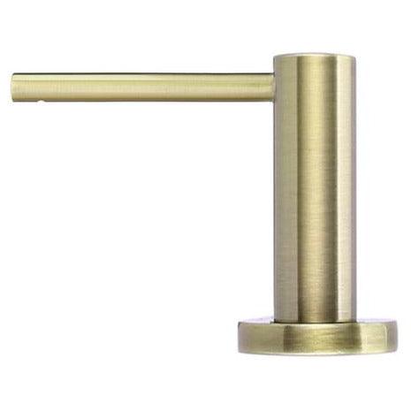 Meir Round Soap Dispenser - Tiger Bronze - Burdens Plumbing