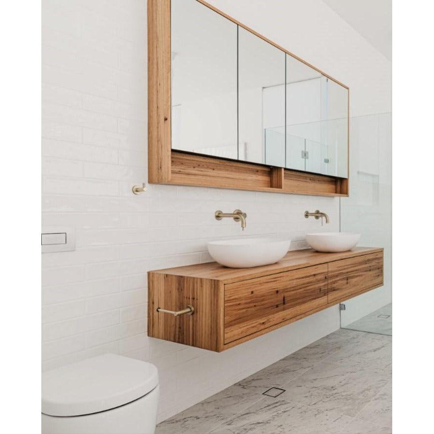 Meir Round Tiger Bronze Toilet Roll Holder - Burdens Plumbing