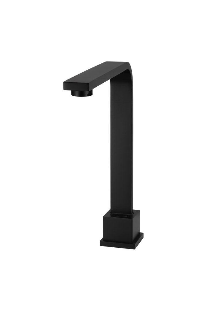 Meir Square High Rise Swivel Hob Spout - Matte Black - Burdens Plumbing