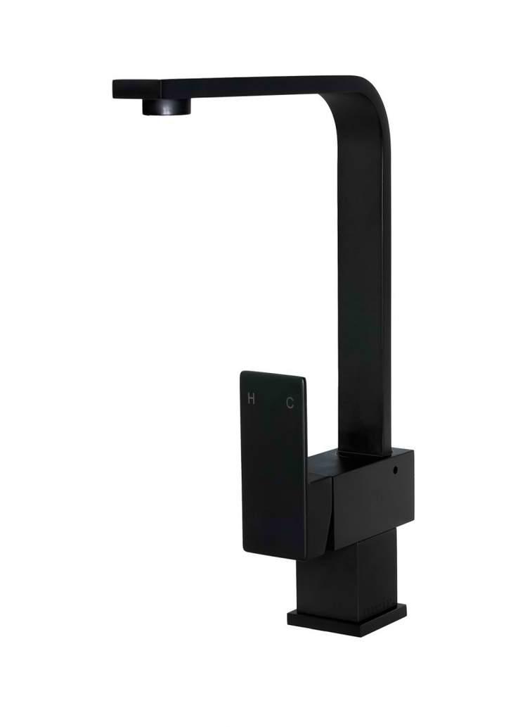 Meir Square Kitchen Mixer - Matte Black - Burdens Plumbing