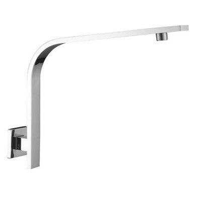 Methven Fixed Square Gooseneck Wall Arm Chrome - Burdens Plumbing