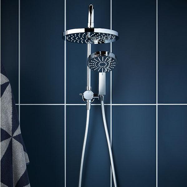 Methven Krome 100 3 Function Short Twin System - Burdens Plumbing