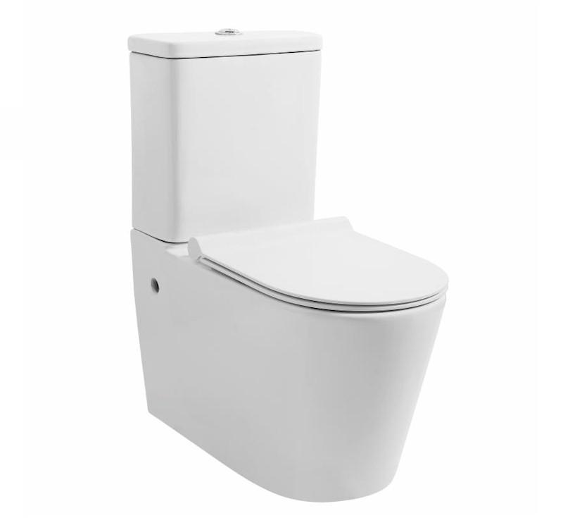 Mezio Rimless Wall Faced Toilet Suite - Burdens Plumbing
