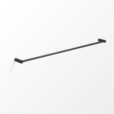 Minus Towel Rail Single 90Cm In Matt Black(Avenir P#:Mistr900 Mb) - Burdens Plumbing