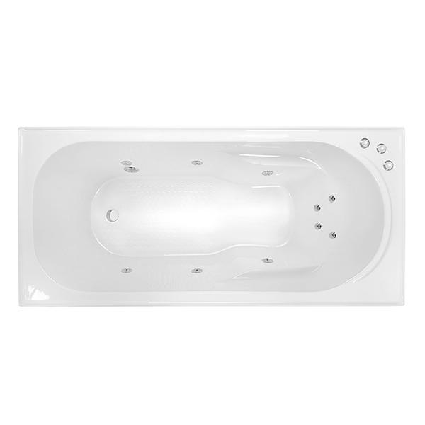 Modena 1520 Santai 10 Jets White(Decina P#:Mo1510San10Jw) - Burdens Plumbing