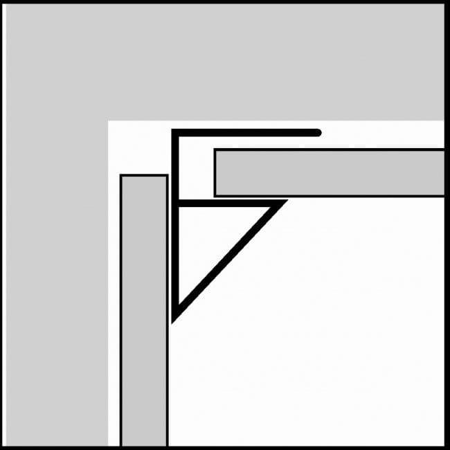 Mr. Wet Wall 5mm Scotia 2400mm - Burdens Plumbing