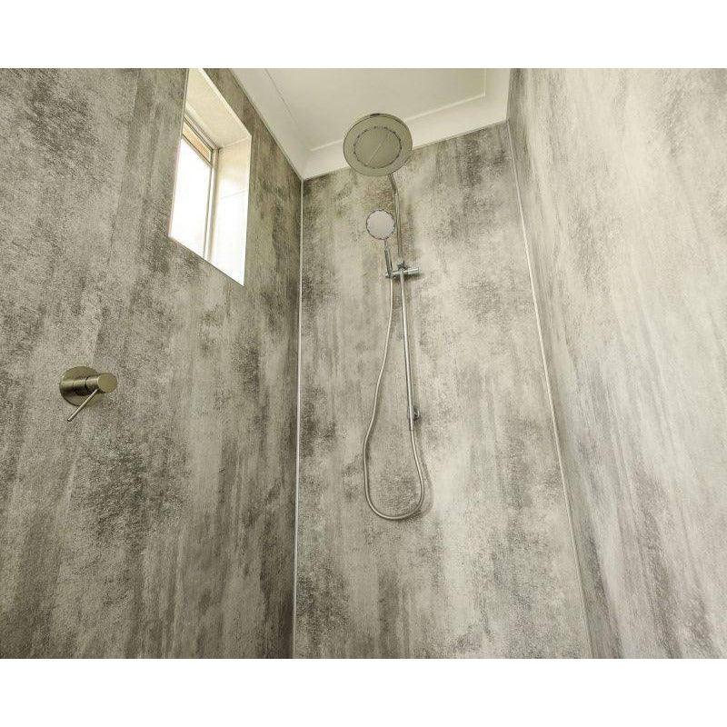 Mr. Wet Wall Volcanic Gris Matte Wall Panel 2400X1000X10mm - Burdens Plumbing