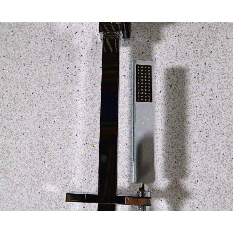 Mr. Wet Wall White Sparkle Gloss Wall Panel 2400X1000X10mm - Burdens Plumbing