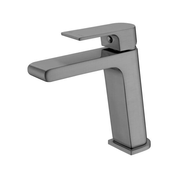 Nero Bianca Basin Mixer - Gun Metal Grey - Burdens Plumbing