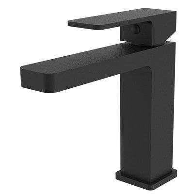Nero Celia Basin Mixer Builders Range - Matt Black - Burdens Plumbing