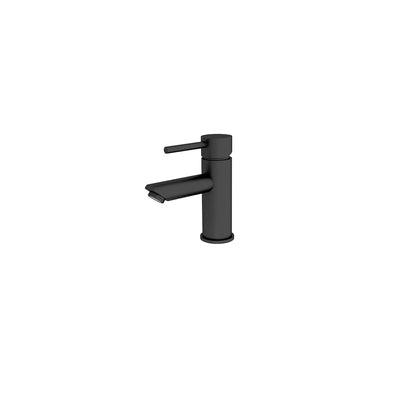 Nero Dolce Basin Mixer Straigh Spout - Matt Black - Burdens Plumbing