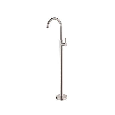 Nero Dolce Floormount Mixer - Brushed Nickel - Burdens Plumbing