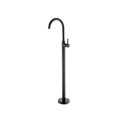 Nero Dolce Floormount Mixer - Matt Black - Burdens Plumbing