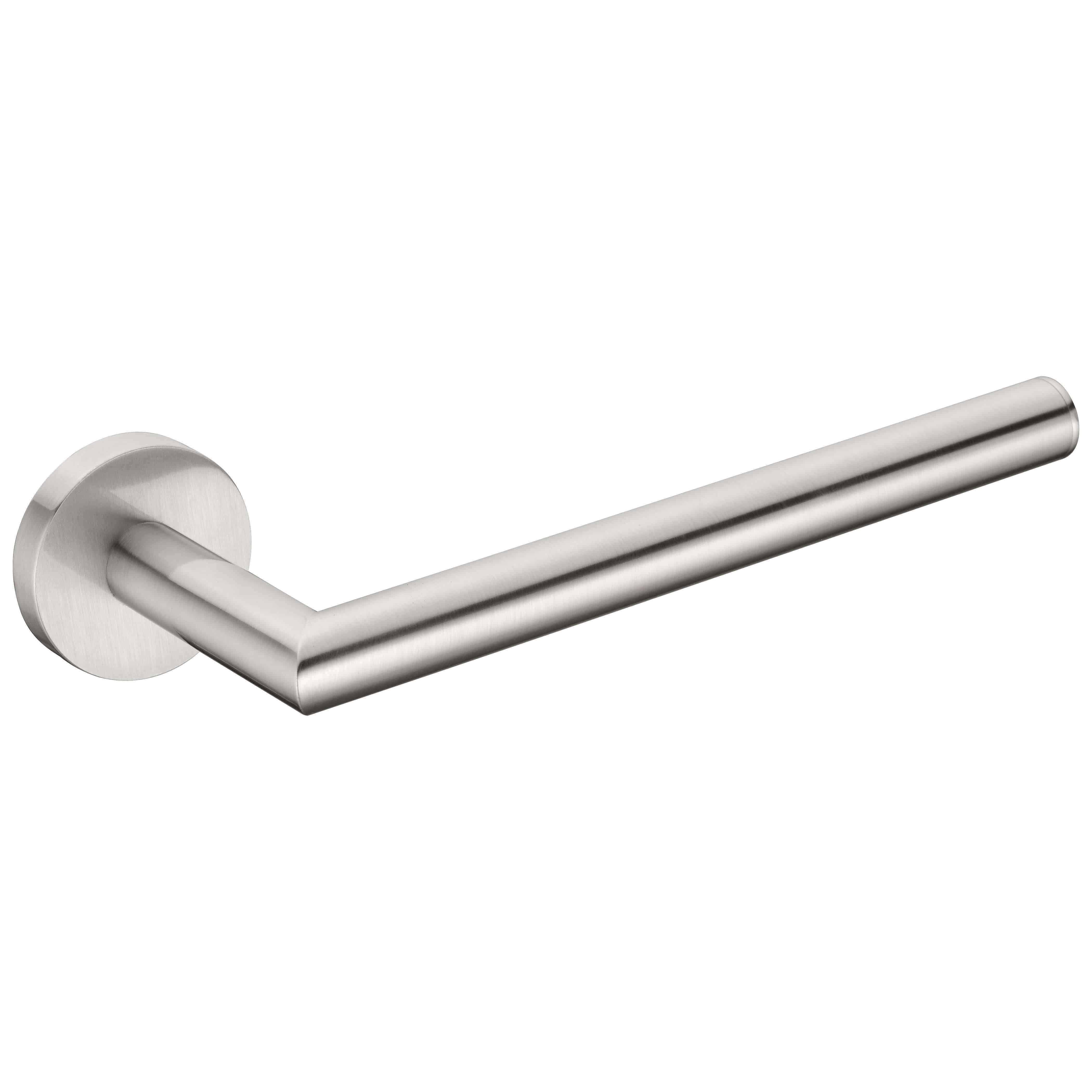 Nero Dolce Hand Towel Rail - Brushed Nickel - Burdens Plumbing